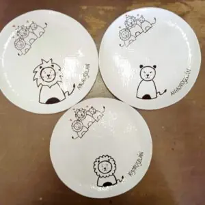 Oroszlános reggeliző szett