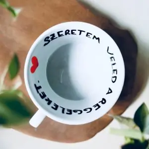 Szeretem veled a reggeleket.