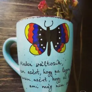 Epiktétosz bögre (fehér)