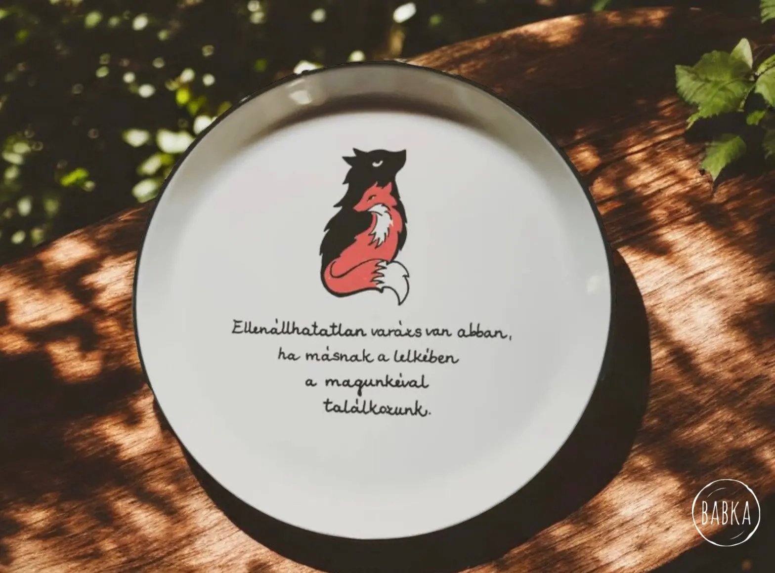 Varázs tányér (Ellenállhatatlan varázs van abban, ha másnak a lelkében a magunkéval találkozunk.)