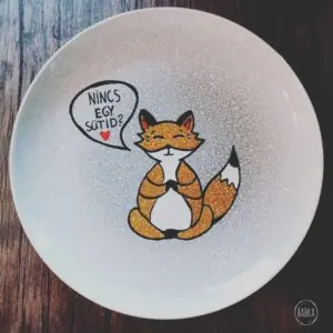Nincs egy sütid? - Tányér