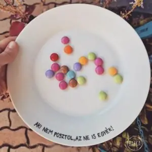 Aki nem posztol, az ne is egyék! - Kicsi (20cm)