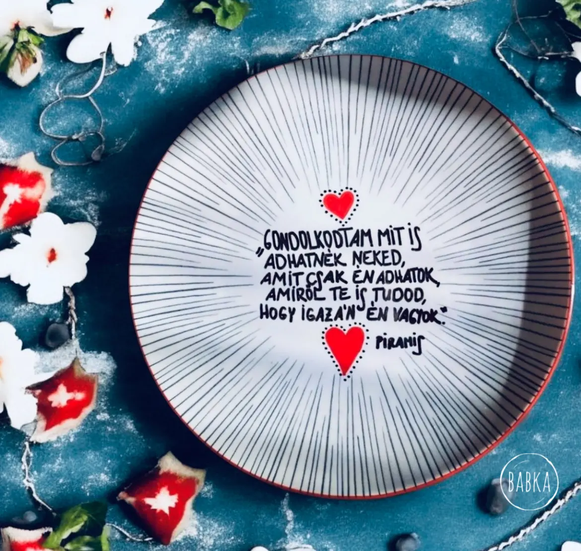 Gondolkodtam mit is adhatnék - tányér