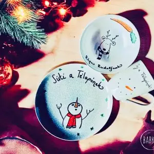 Télapó váró szett