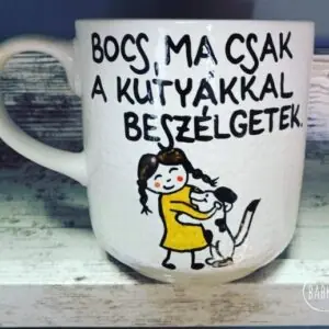 Bocs, ma csak a kutyákkal beszélgetek