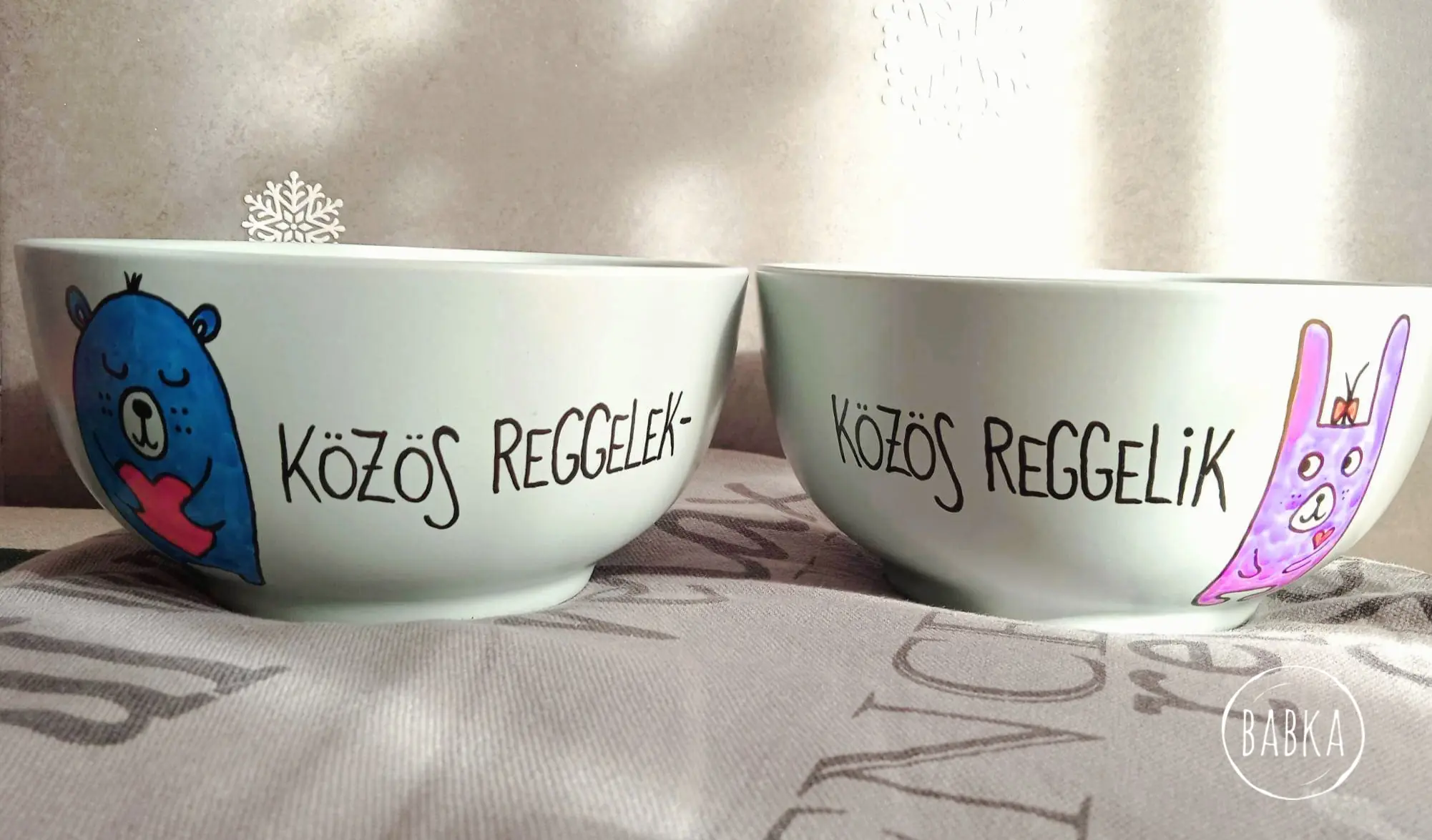 Közös reggelek szett