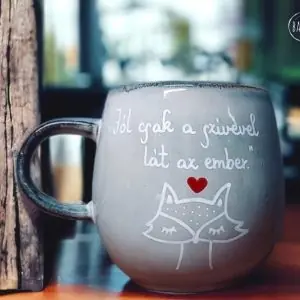 Kis herceg bögre - Jól csak a szívével lát az ember (4dl)