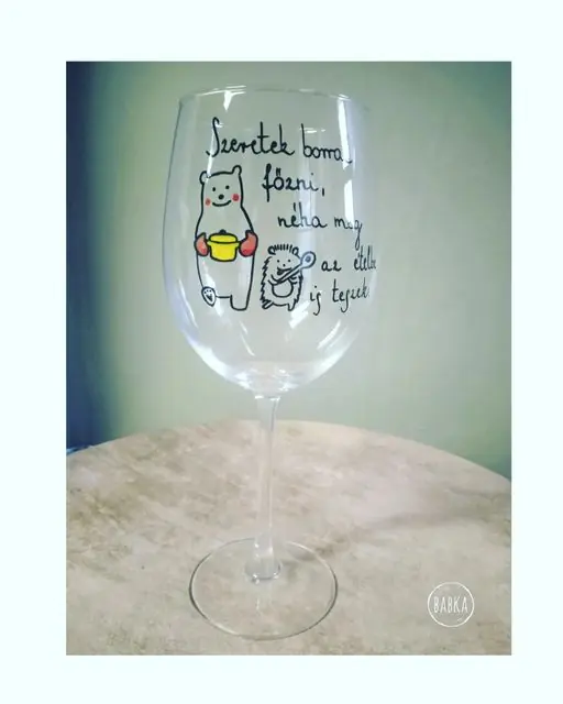 Borral főző borospohár :)