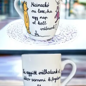 Micimackó bögre - együtt (Mi lesz, ha egy nap el kell válnunk?- Ha együt válhatunk el, semmi kifogásom ellene.)