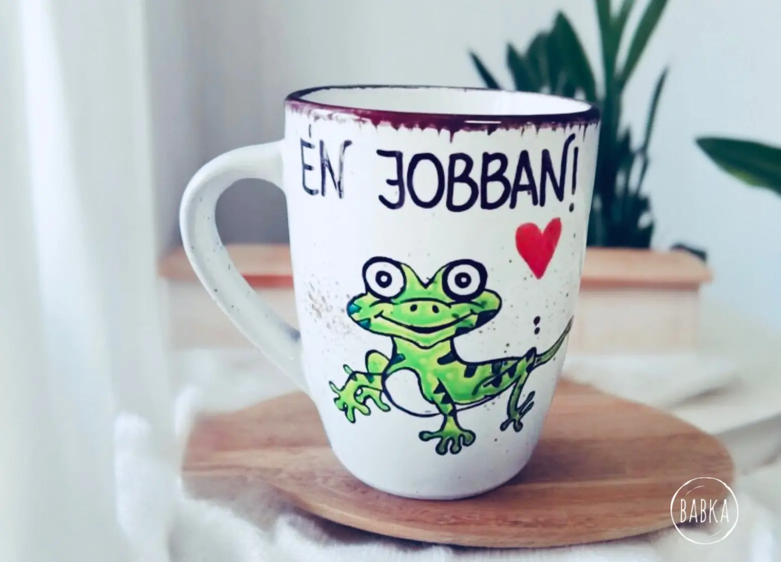 Én jobban bögre - gyík (4dl)