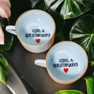 Keresztszülő bögrepár