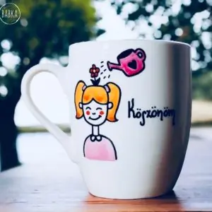 Ovis/bölcsis (búcsúzó) bögre