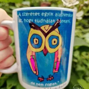 Feldmár (szeretet-bagoly) - Bögre (330 ml.) (5.)