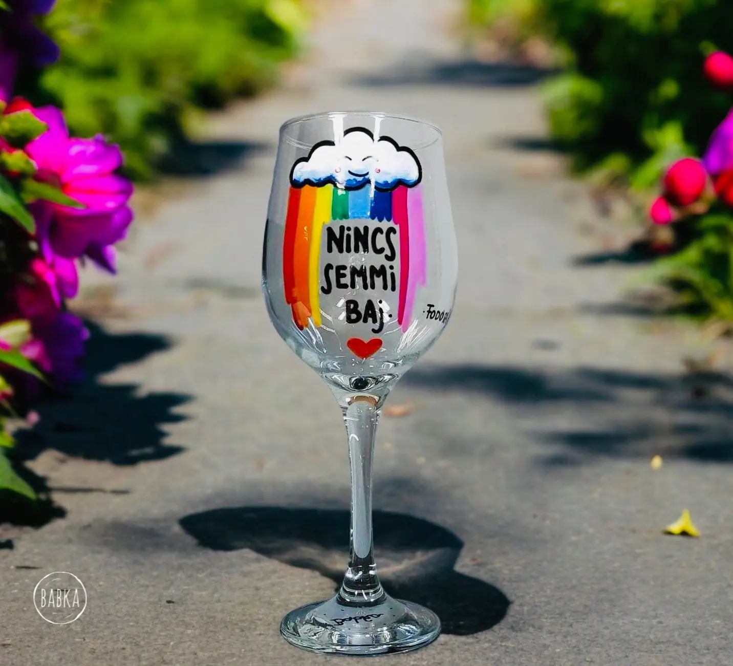 Fodor Ákos-3 negatív szó borospohár