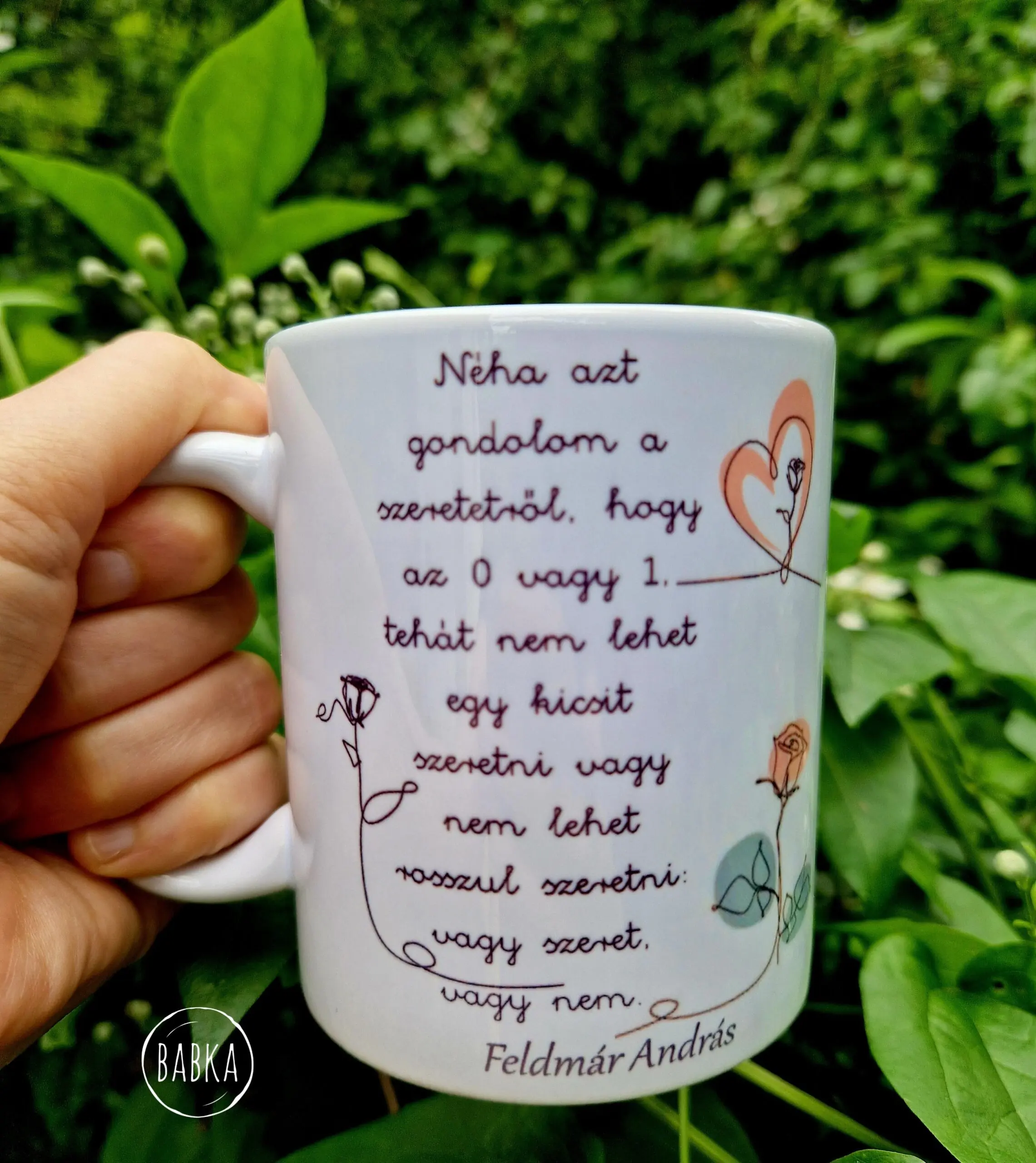 Feldmár (szeretet) - Bögre (330 ml.) (3.)