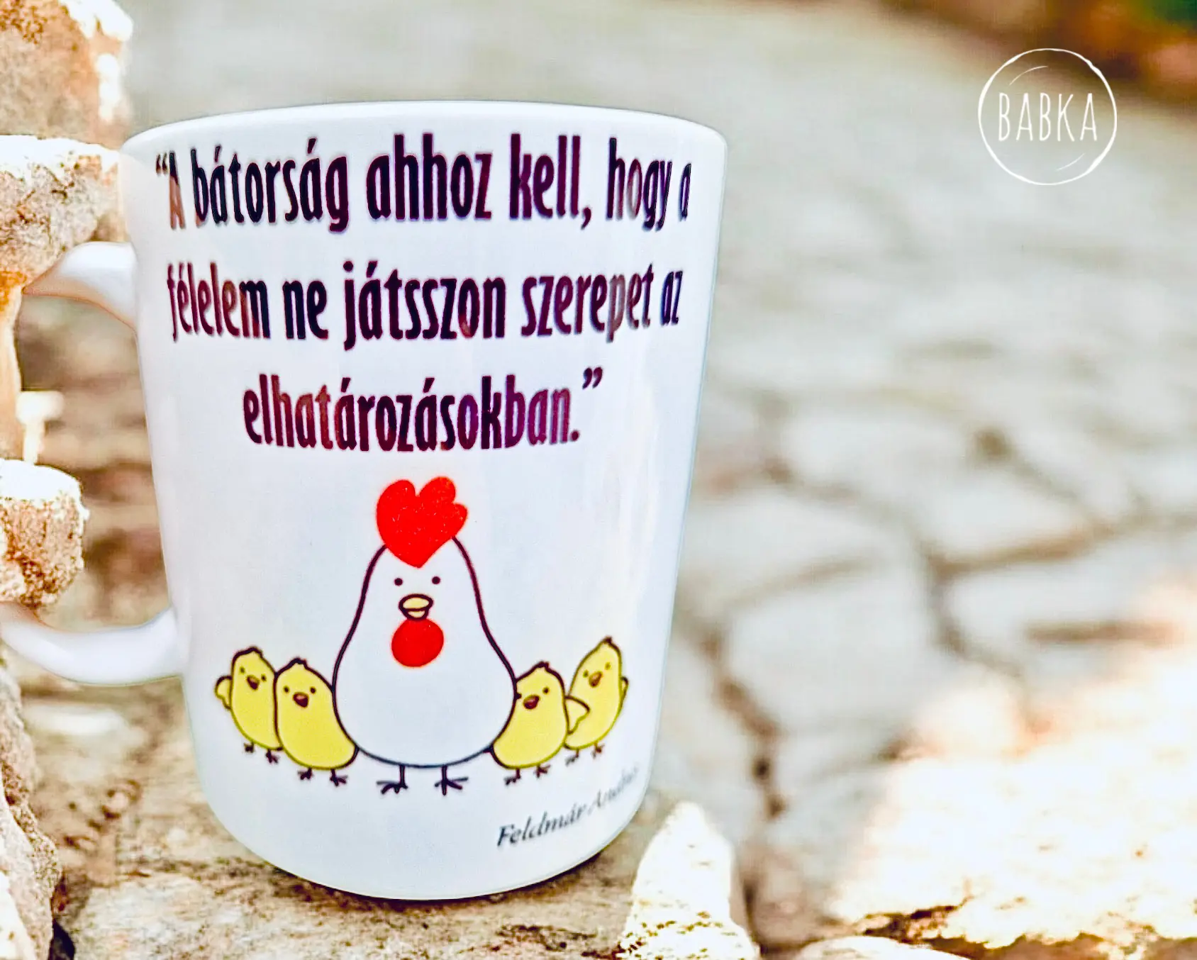 Feldmár (bátorság) - Bögre (330 ml.) (4.)