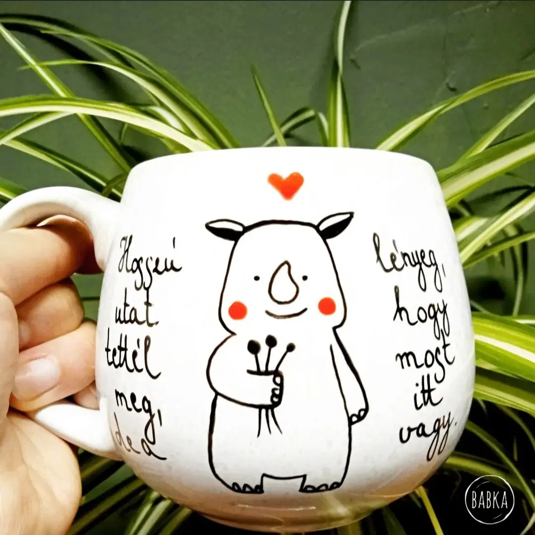 Megérkezés bögre (3,8dl)