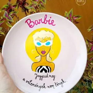 Barbie tányér