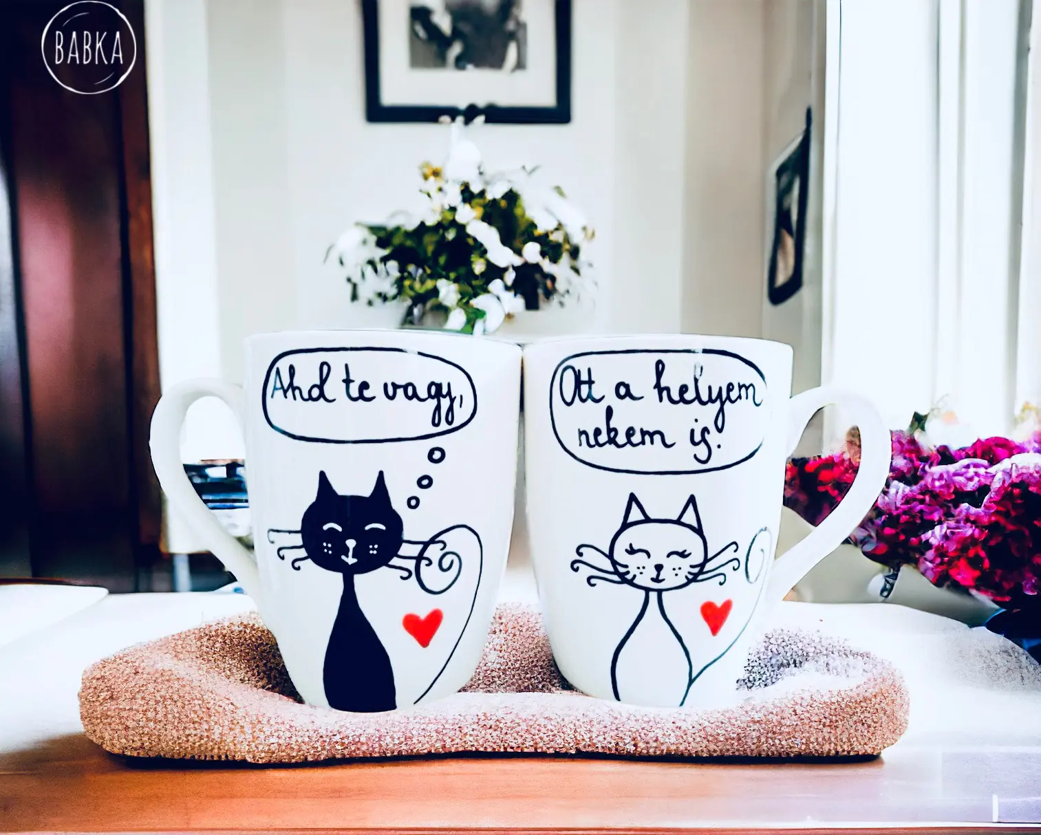 Páros cicás  (Ahol te vagy, ott a helyem nekem is.)