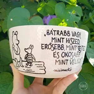 Micimackó tál - Bátorság