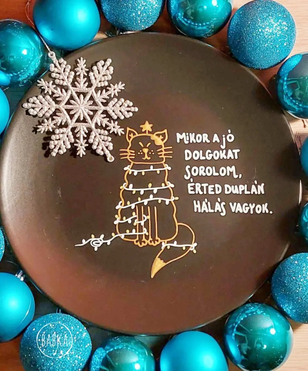 Macskarácsony (fekete)