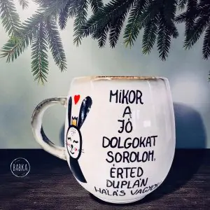 Hála bögre (nyuszi)