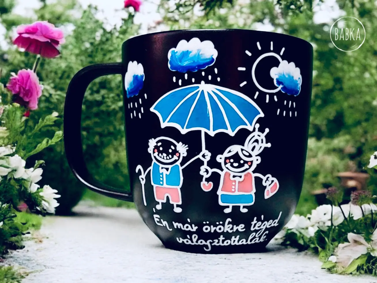 Örök szerelem bögre (Én már örökre téged választottalak.)