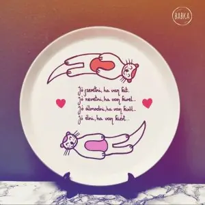 Vidrák (27cm) - Fekete