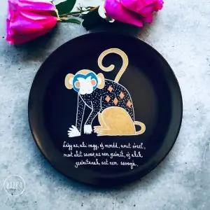 Légy önmagad! (majom) 26cm (Légy az, aki vagy és mondd amit érzel, mert akit zavar, az nem számít, és akik számítanak, azt nem zavarja.)