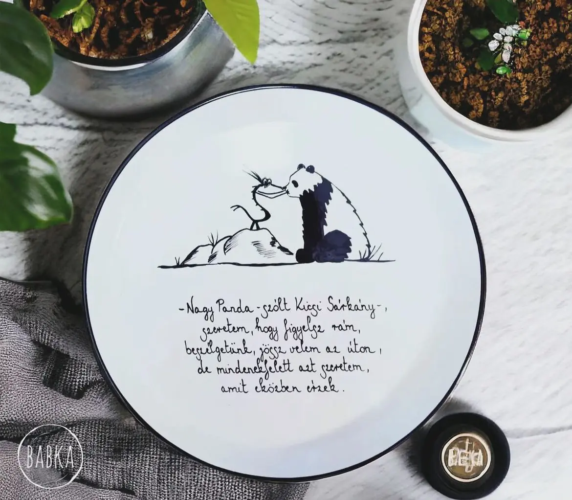 Nagy Panda és Kicsi Sárkány  (Szeretem, hogy figyelsz rám.)