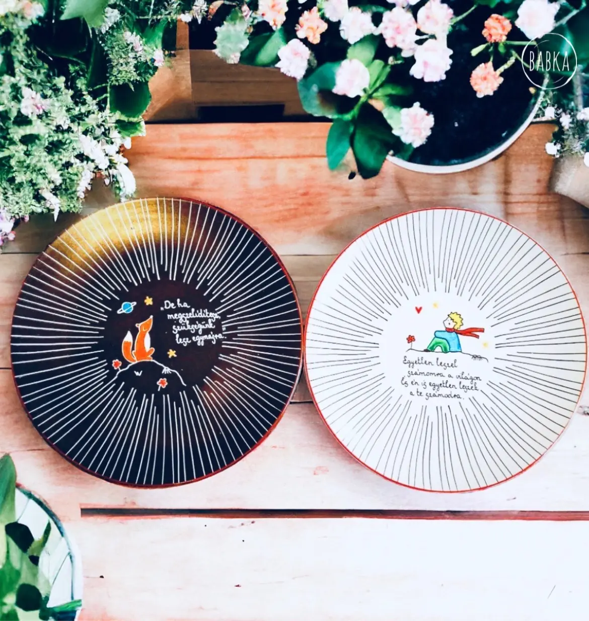 A Kis herceg páros (színes) (De ha megszelídítesz, szükségünk lesz egymásra. Egyetlen leszel számomra a világon és én is egyetlen leszek a te számodra.)