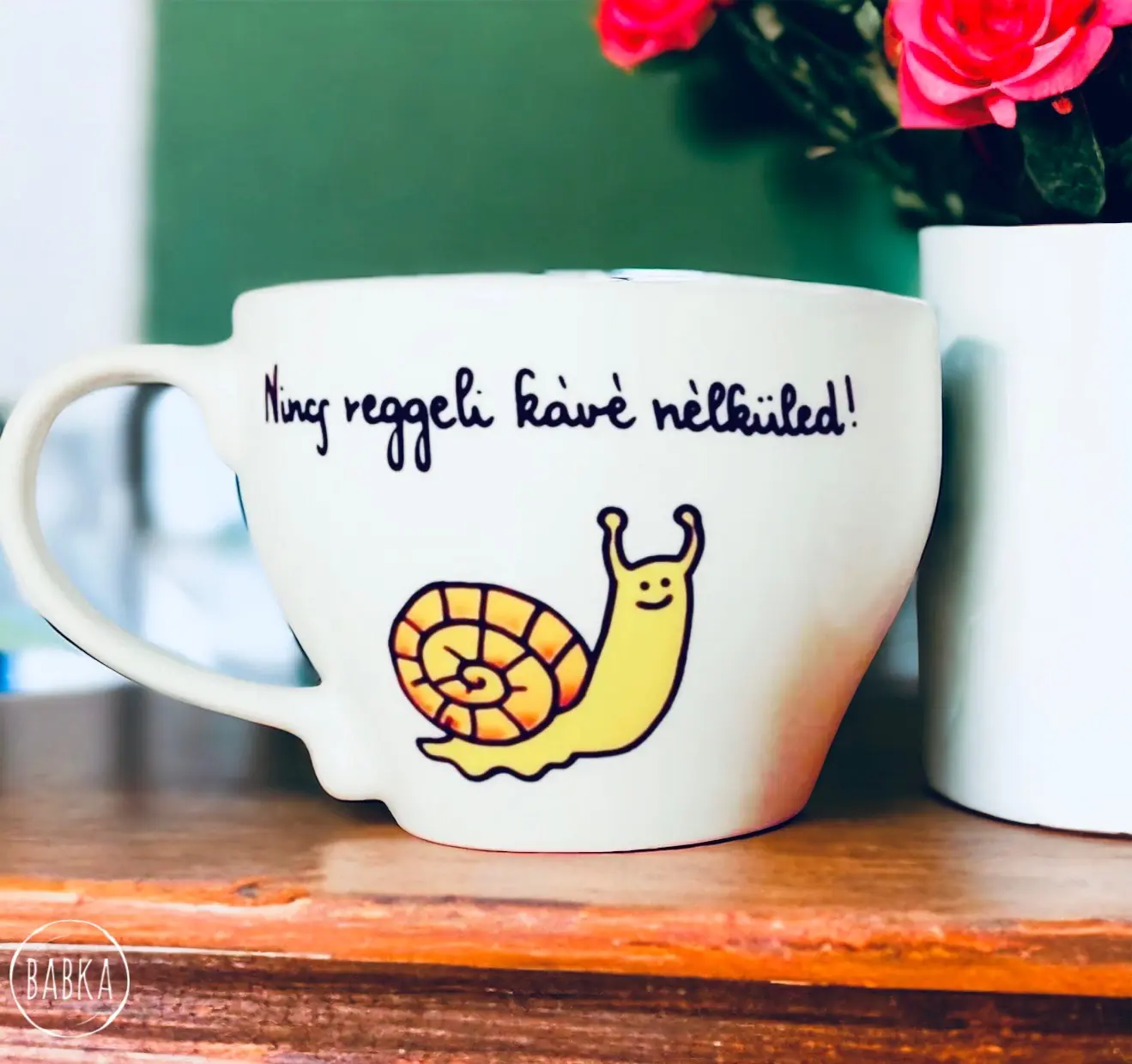 Reggeli csésze (capuccinos)