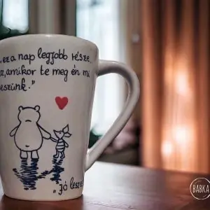 A nap legjobb része (2.8dl) (Ez a nap legjobb része, az amikor te meg én mi leszünk.) Micimackó