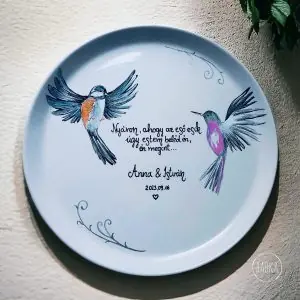 Madárkák (desszertes) (személyre szabható) (Nyáron, ahogy az eső esik úgy estem beléd én, én megint)