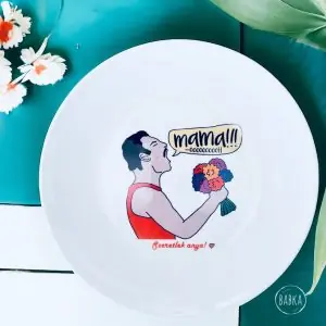Reggeliző tányér (Mama) (Freddie Mercury)
