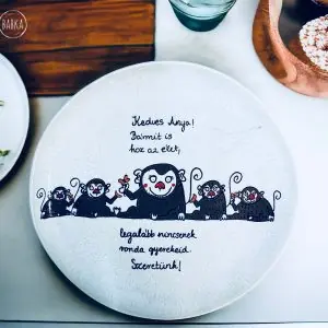 Anya tányér (Négyes maki testvérek) LIMITÁLT!