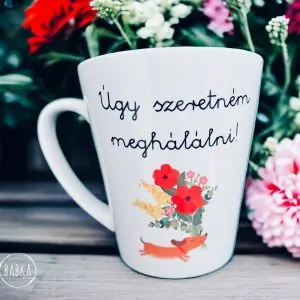 Hála bögre (Anya) (tejeskávés) (Úgy szeretném meghálálni.)