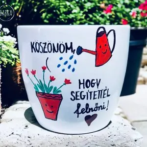 Anyák napi kaspó (Köszönöm, hogy segítettél felnőni!)