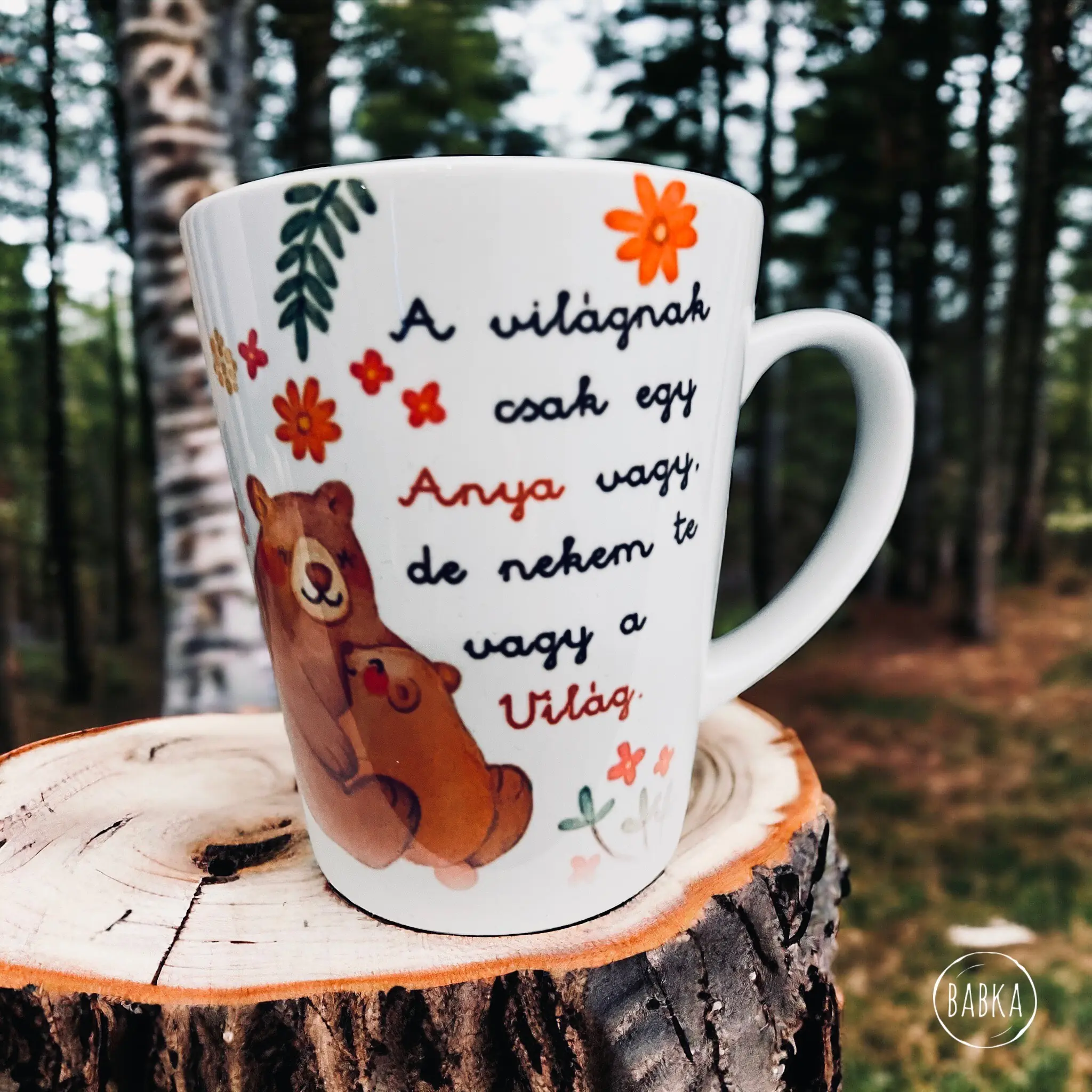 Maci Mama (tejeskávés) (Nekem te vagy a világ.)