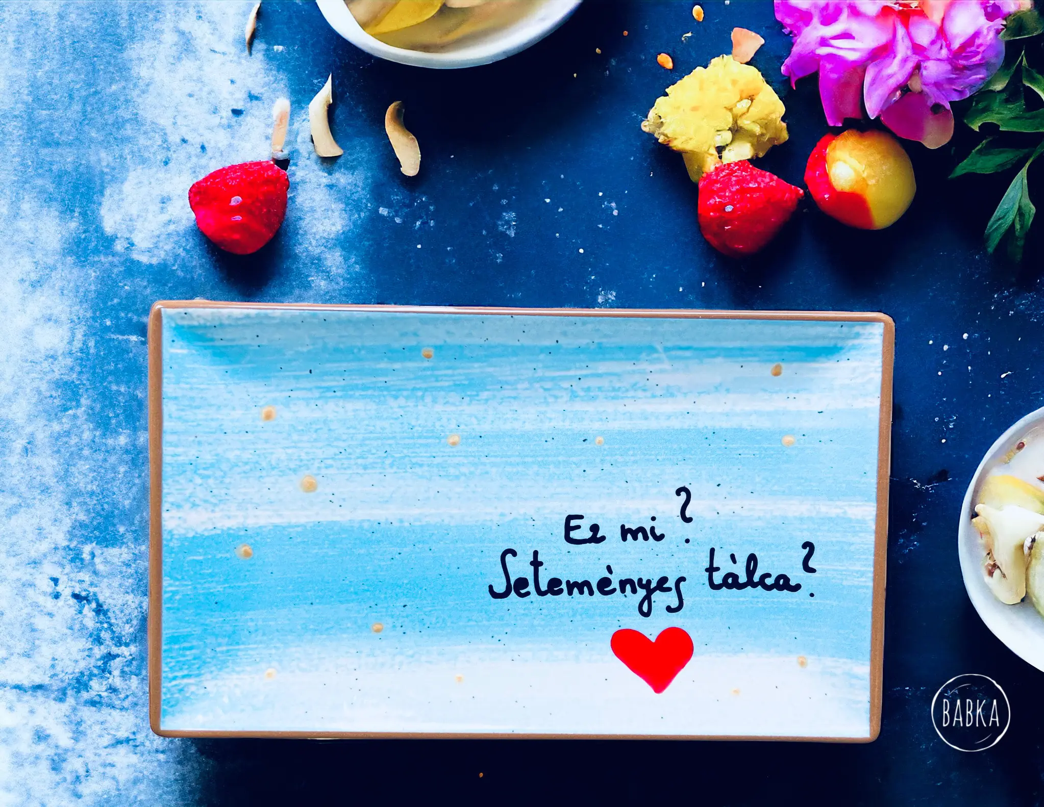 Seteményes tálca (limitált)