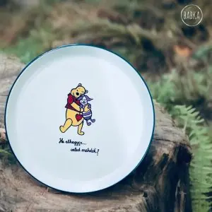 Micimackó tál (27cm) Ha elhagysz...veled mehetek?)