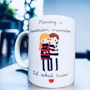 Barátság bögre (Túl sokat tudsz!)