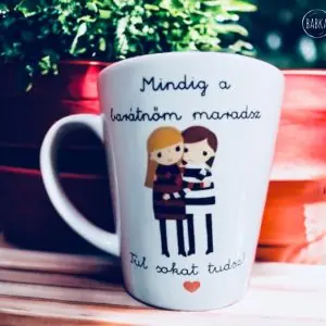 Mindig a barátnőm maradsz, túl sokat tudsz! (tejeskávés)