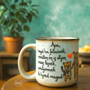 Apa tigris (Apa, ha felnövök, remélem én is olyan vicces leszek, amilyennek te hiszed magad!) LIMITÁLT!