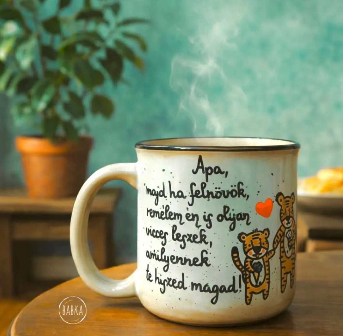 Apa tigris (Apa, ha felnövök, remélem én is olyan vicces leszek, amilyennek te hiszed magad!) LIMITÁLT!