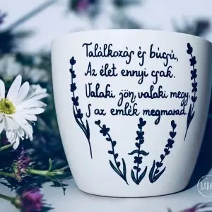 Ballagási kaspó (személyre szabható)