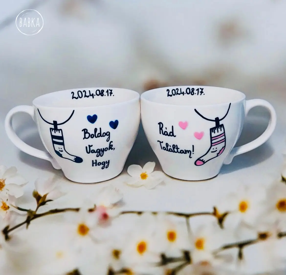 Páros csésze (zoknik)