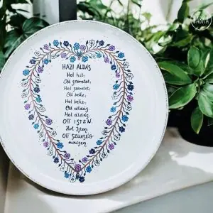 Házi áldás - tányér