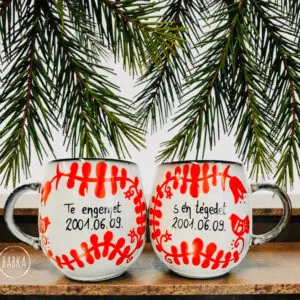 Páros bögre (4dl) (Te engemet, én tégedet.) (népi)