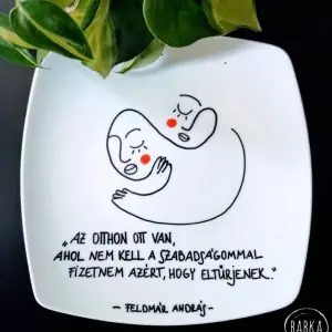 Feldmár András: Otthon - tányér